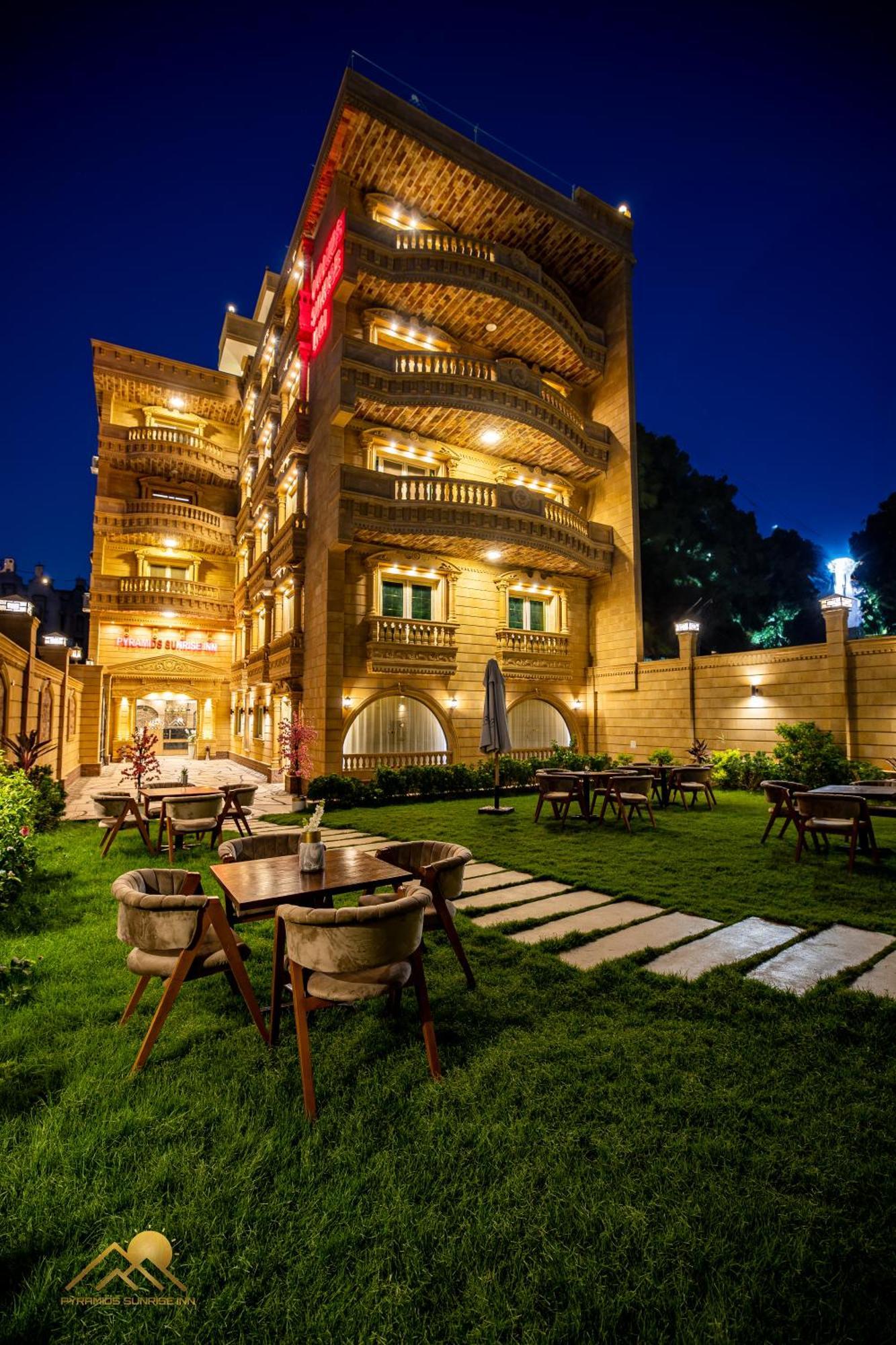 Golden Palm Sunrise Inn Kafrat al Jabal Bagian luar foto